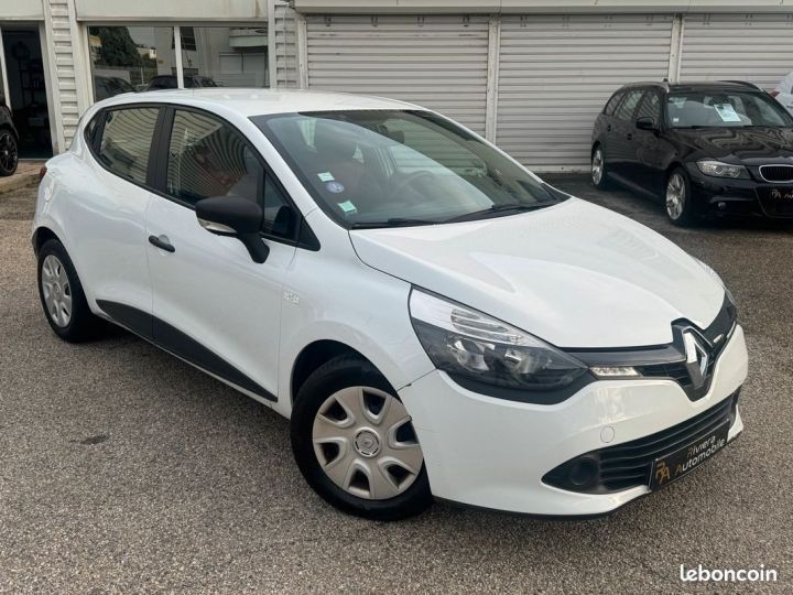 Utilitaire léger Renault Clio Autre IV 1.2i 75 Cv Société Bluetooth-Clim-TVA Récupérable Blanc - 2