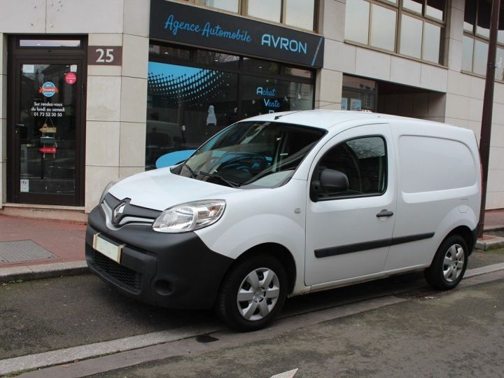 Utilitaire léger Renault Kangoo Autre 1.5 dCi 90ch Grand Confort GPS/Clim/Bluetooth 1er Main Blanc Verni - 1