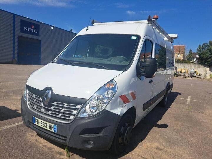 Utilitaire léger Renault Master Autre tole CA GCF PROPULSION RJ3500 L3H2 165 ch BLANC - 2