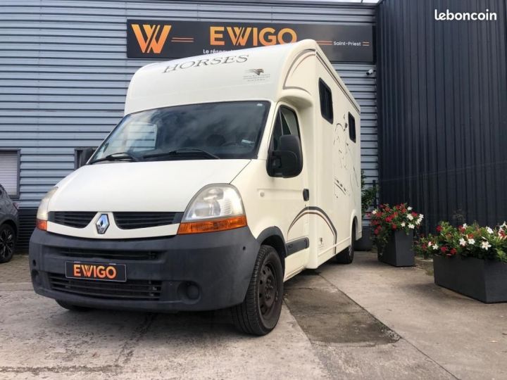 Utilitaire léger Renault Master Autre VU FOURGON 2.5 DCI 120ch 20M3 CHEVAUX STALLE Blanc - 1