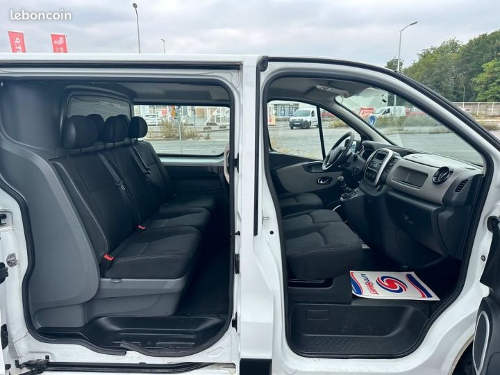 Utilitaire léger Renault Trafic Autre 1.6 dci 95 CABINE APPROFONDIE 6 PLACES Blanc - 4