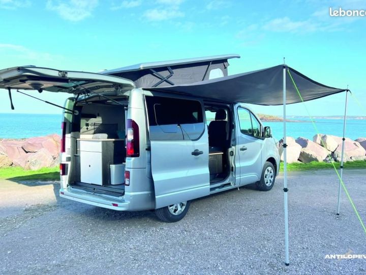 Utilitaire léger Renault Trafic Autre ANTILOPE VAN FLEX PLUS PH. 3 L1H1 GRAND CONFORT 2800 BLUE DCI 150 EDC DE 2 A 4 PLA... Gris - 4