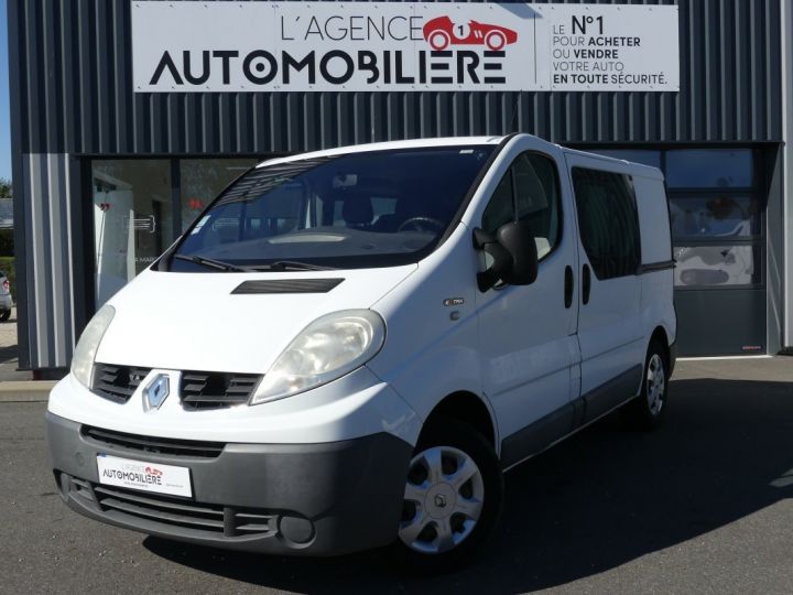 Utilitaire léger Renault Trafic Autre CABINE APPROFONDIE 6 PLACES Phase 2 L1H1 1200kg 2.0 dCi 16V FAP 115 cv Blanc - 1