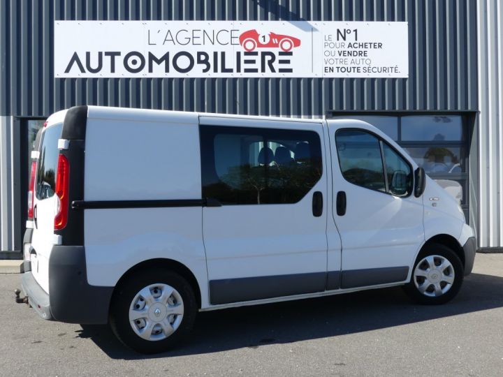 Utilitaire léger Renault Trafic Autre CABINE APPROFONDIE 6 PLACES Phase 2 L1H1 1200kg 2.0 dCi 16V FAP 115 cv Blanc - 5