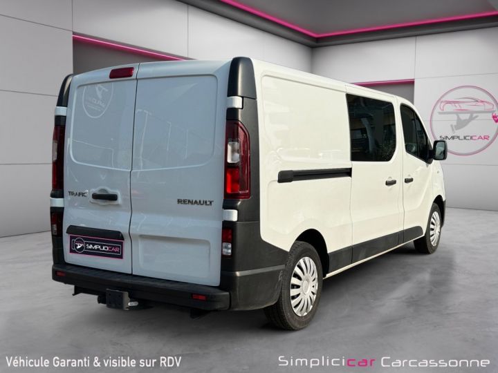 Utilitaire léger Renault Trafic Autre CABINE APPROFONDIE L2H1 1200 KG DCI 95 E6 CONFORT / TVA récupérable Blanc Blanc - 3