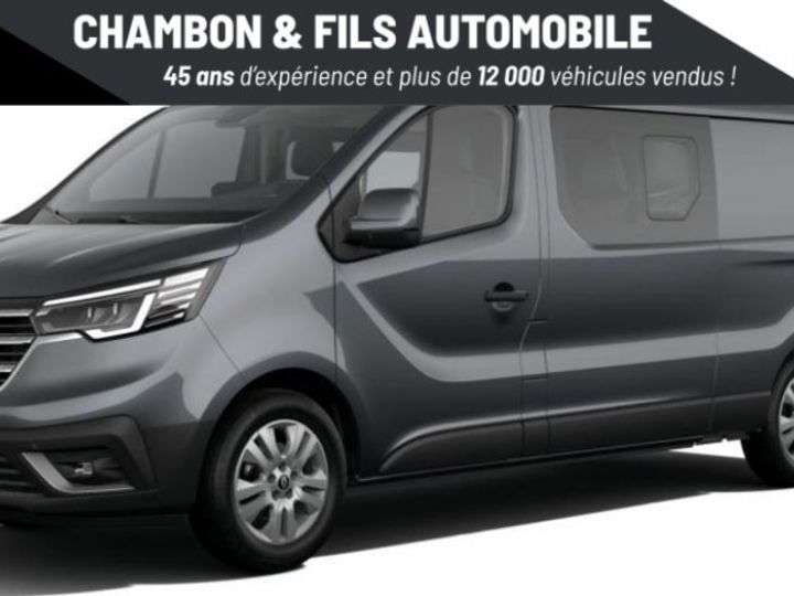 Utilitaire léger Renault Trafic Autre CABINE APPROFONDIE L2H1 3T BLUE DCI 170 EDC GSR2 ADVANCE 5 places PRIX HT Gris Métallisé - 2