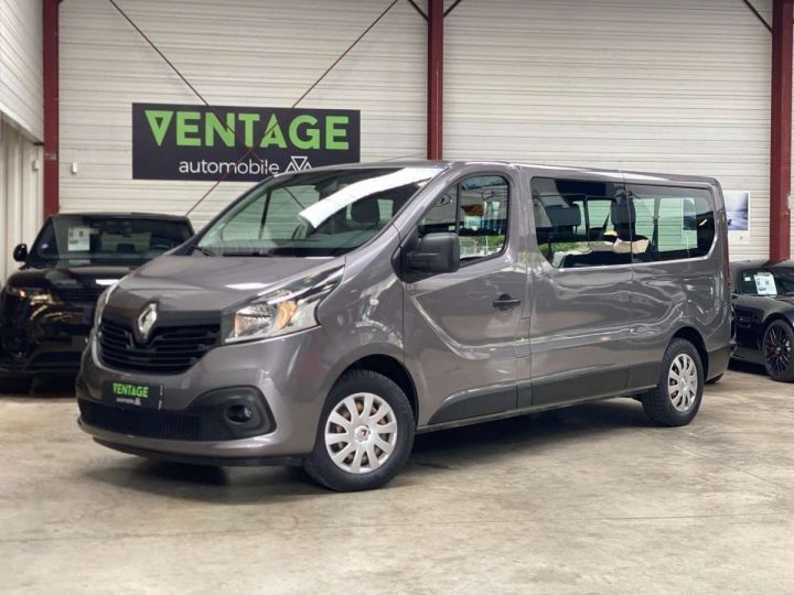 Utilitaire léger Renault Trafic Autre Combi L2 dCi 120 life bv6 9 places tva récup Gris - 1