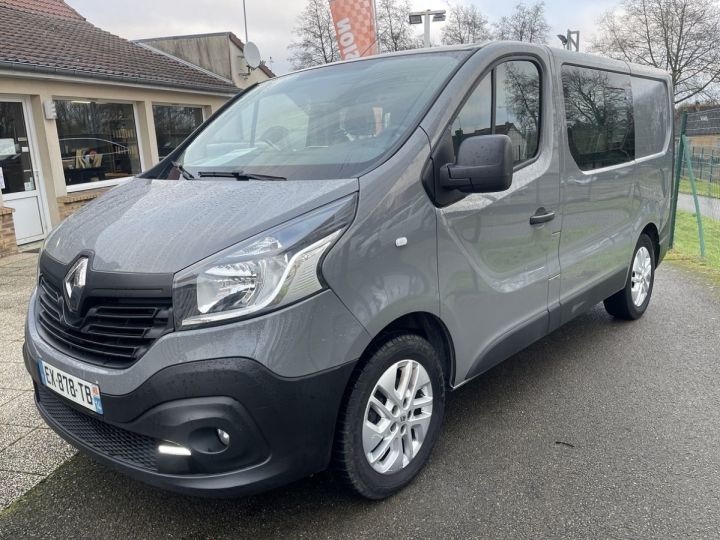 Utilitaire léger Renault Trafic Autre III FG L1H1 1200 1.6 DCI 120CH CABINE APPROFONDIE GRAND CONFORT EURO6 Gris F - 1