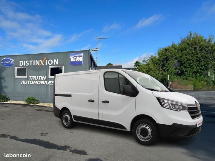 Utilitaire léger Renault Trafic Autre Van L1H1 Advance + Caméra Cloison Trappe 2T8 Blue DCI 130 Leasing Blanc - 3