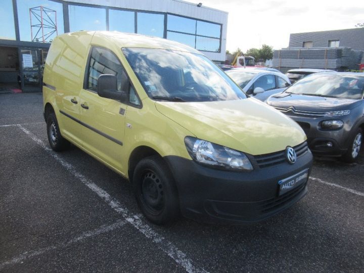 Utilitaire léger Volkswagen Caddy Autre 2.0 CR TDI 110 4MOTION  Jaune - 3