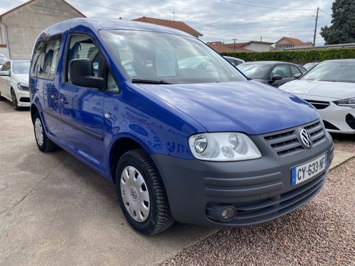 Utilitaire léger Volkswagen Caddy Autre II 1.9 TDI 105 Life 5 places 7cv BLEU FONCE - 2