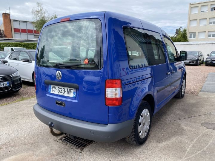 Utilitaire léger Volkswagen Caddy Autre II 1.9 TDI 105 Life 5 places 7cv BLEU FONCE - 3