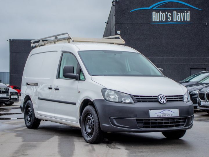 Utilitaire léger Volkswagen Caddy Autre Volkswagen 1.6 TDI Maxi - LICHTE VRACHT - DAKREK - AIRCO - TREKHAAK - SIGNALISATIE Blanc - 7