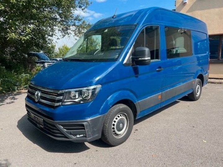 Utilitaire léger Volkswagen Crafter Autre Kasten 35 mittellang  130 - HeSSG6 Bleu - 1