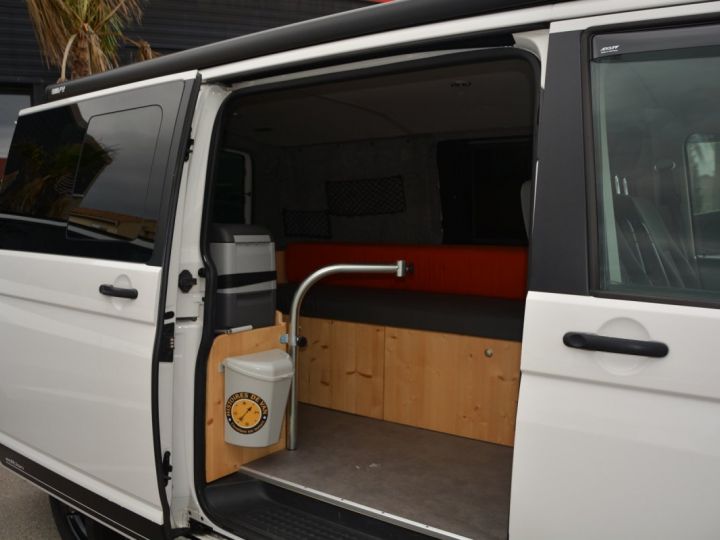 Utilitaire léger Volkswagen Transporter Autre 2.0 TDI 180 CV 4MOTION Fourgon aménagé Blanc - 9