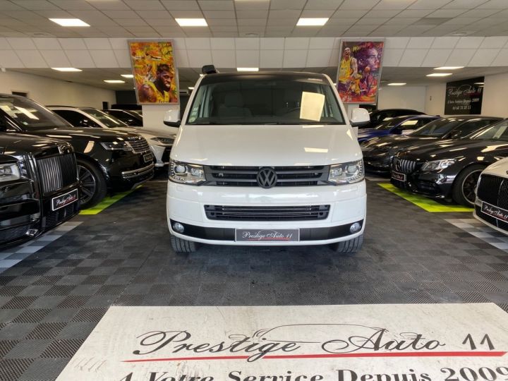 Utilitaire léger Volkswagen Transporter Autre 2.0 TDI 180 CV 4MOTION Fourgon aménagé Blanc - 12