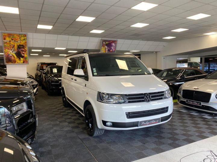 Utilitaire léger Volkswagen Transporter Autre 2.0 TDI 180 CV 4MOTION Fourgon aménagé Blanc - 13