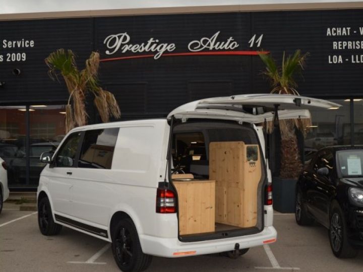 Utilitaire léger Volkswagen Transporter Autre 2.0 TDI 180 CV 4MOTION Fourgon aménagé Blanc - 55