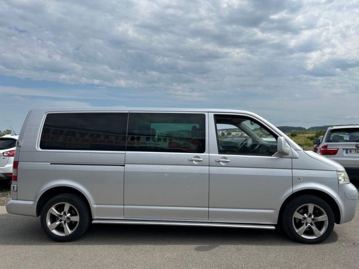 Utilitaire léger Volkswagen Transporter Autre COMBI 2.5 TDI 174 Long 9pl Tiptronic A Gris - 5