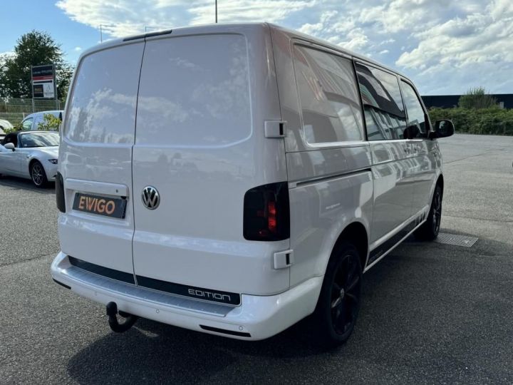 Utilitaire léger Volkswagen Transporter Autre Fg 2.0 TDI 204ch EDITION 2 PORTES LATERALES-ATTELAGE-6 PLACES-BOIS Blanc - 7