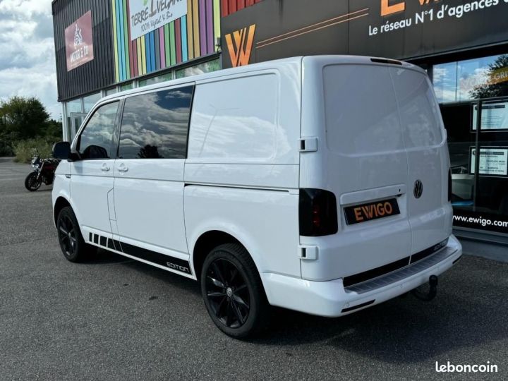 Utilitaire léger Volkswagen Transporter Autre Fg 2.0 TDI 204ch EDITION 2 PORTES LATERALES-ATTELAGE-6 PLACES-BOIS Blanc - 3