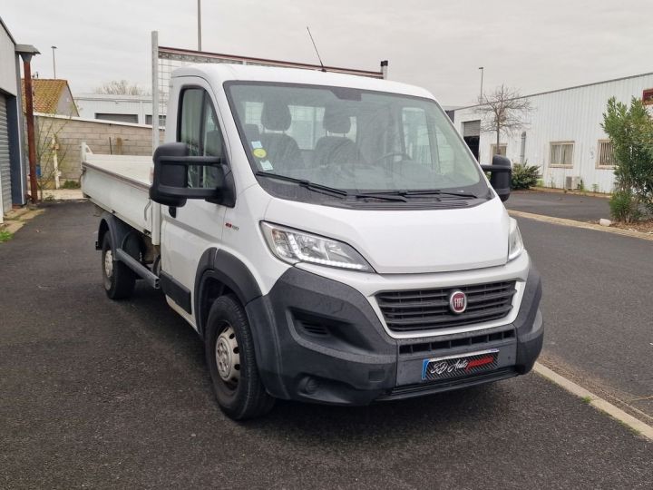 Utilitaire léger Fiat Ducato Benne arrière benne 3.5 m 2.3 mjt 130 pack pro nav Blanc - 1