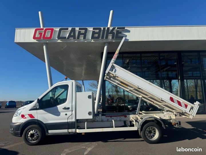 Utilitaire léger Ford Transit Benne arrière 2.0 170CH 2T L3 BENNE 3 PLACES Garantie 6 ans Caméra de recul Attache remorque Coffre rangement 355ht-mois  - 2