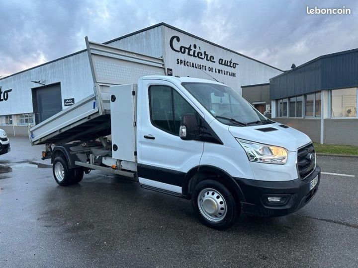 Utilitaire léger Ford Transit Benne arrière 26490 ht benne coffre 2022  - 1