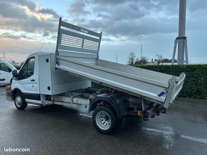 Utilitaire léger Ford Transit Benne arrière 26490 ht benne coffre 2022  - 4