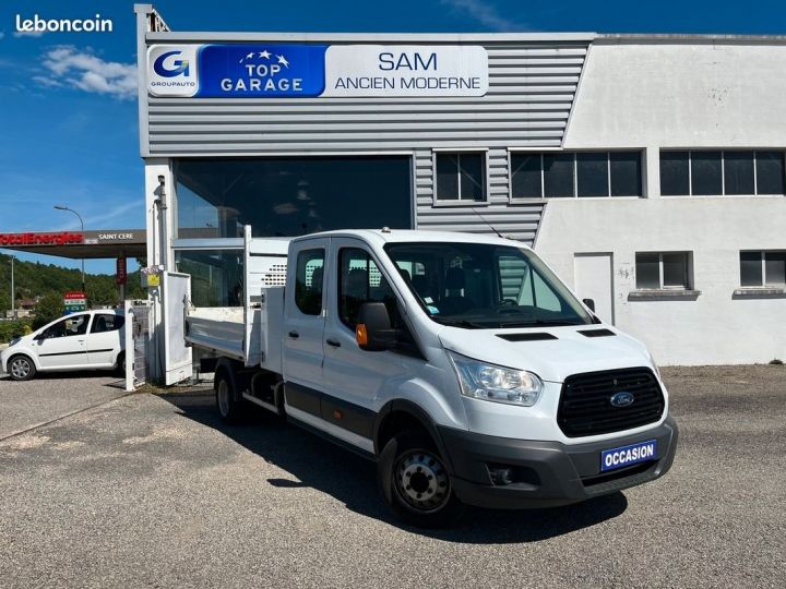 Utilitaire léger Ford Transit Benne arrière BENNE DOUBLE CABINE + COFFRE P350 L5 RJ HD 2.0 TDCi 170 TREND Blanc - 3