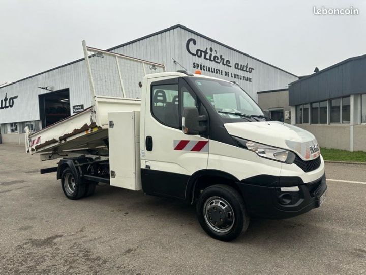 Utilitaire léger Iveco Daily Benne arrière 16490 ht 35c13 benne coffre  - 1