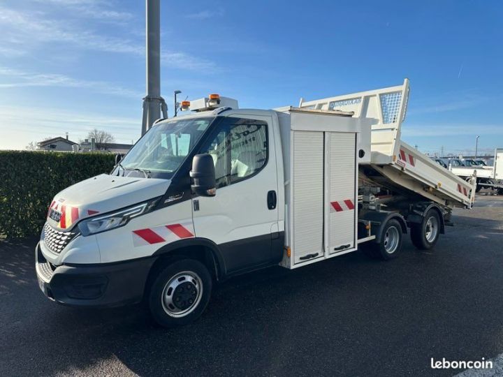 Utilitaire léger Iveco Daily Benne arrière 32990 ht 35c18 maxicargo benne basculante  - 2