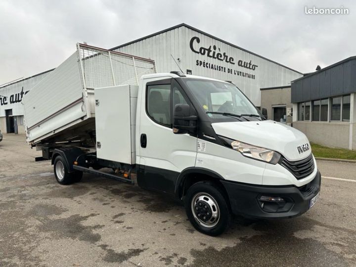 Utilitaire léger Iveco Daily Benne arrière 35990 ht 35c16 hi-matic benne coffre réhausses paysagiste  - 1