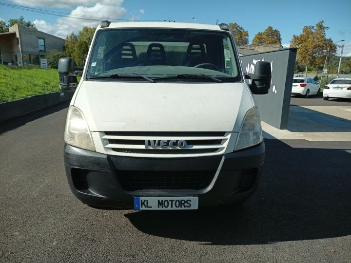 Utilitaire léger Iveco Daily Benne arrière 35C12 2.3L TD 115CH BENNE AVEC CAISSON Blanc - 2