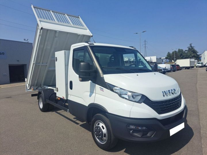 Utilitaire léger Iveco Daily Benne arrière 35C14 BENNE 34900E HT Blanc - 1