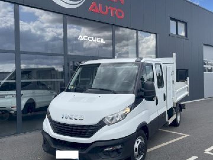 Utilitaire léger Iveco Daily Benne arrière 35C14 BENNE+COFFRE+ATTELAGE 6 PLACES  - 1