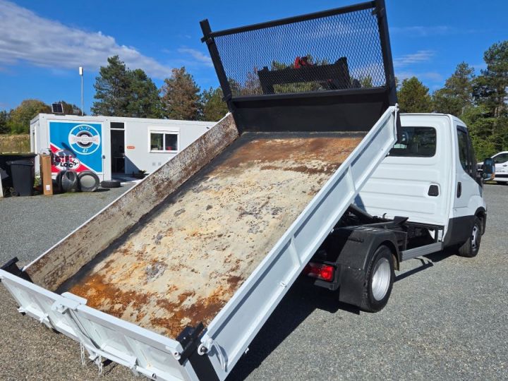 Utilitaire léger Iveco Daily Benne arrière 35c15 polybenne 3t5 moteur 3.0l 150cv  BLANC - 2