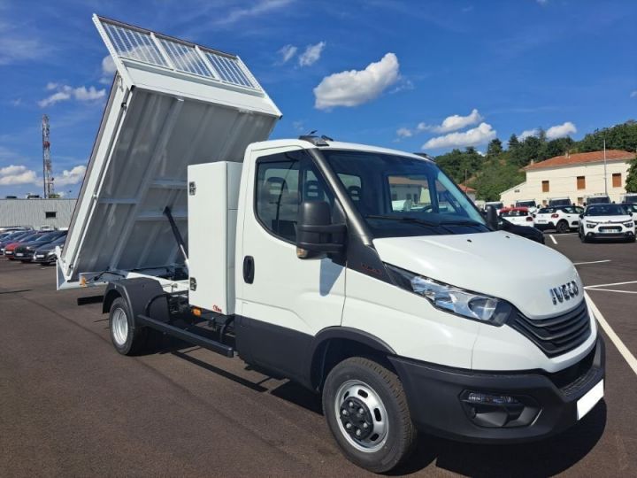 Utilitaire léger Iveco Daily Benne arrière 35C16 BENNE 43900E HT Blanc - 1