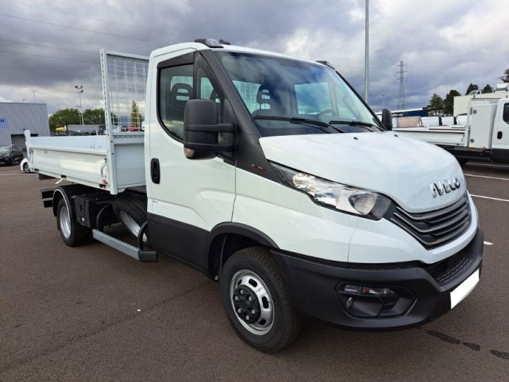 Utilitaire léger Iveco Daily Benne arrière 35C16 POLYBENNE 56000E HT Blanc - 3