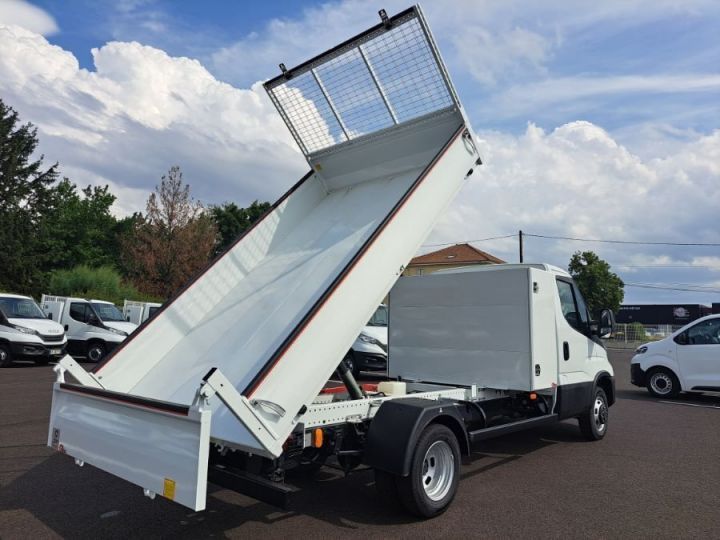 Utilitaire léger Iveco Daily Benne arrière 35C18 BENNE 43900E HT Blanc - 2