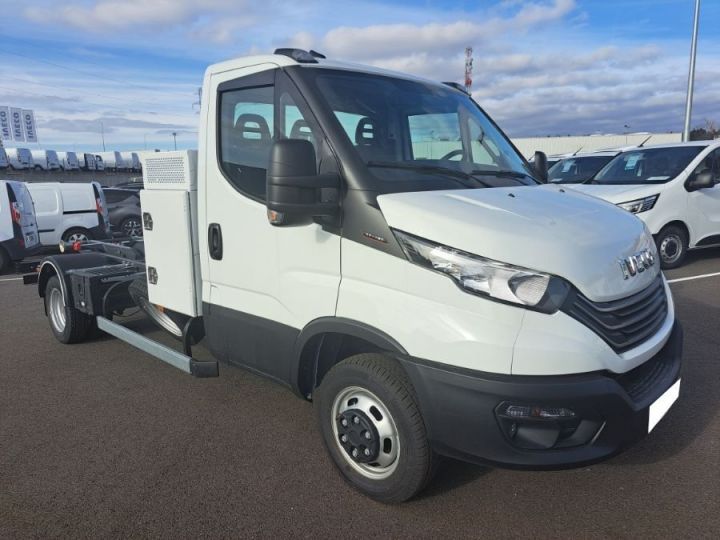 Utilitaire léger Iveco Daily Benne arrière 35C18 POLYBENNE 55500E HT Blanc - 1