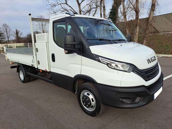 Utilitaire léger Iveco Daily Benne arrière 35C21 A8 BENNE Blanc - 2