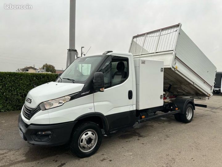 Utilitaire léger Iveco Daily Benne arrière 37490 ht 35c16 hi-matic benne coffre réhausses paysagiste  - 2