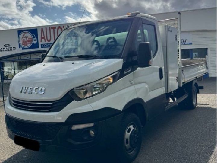 Utilitaire léger Iveco Daily Benne arrière BENNE 35C21 205ch HI-MATIC BVA8 Blanc - 1