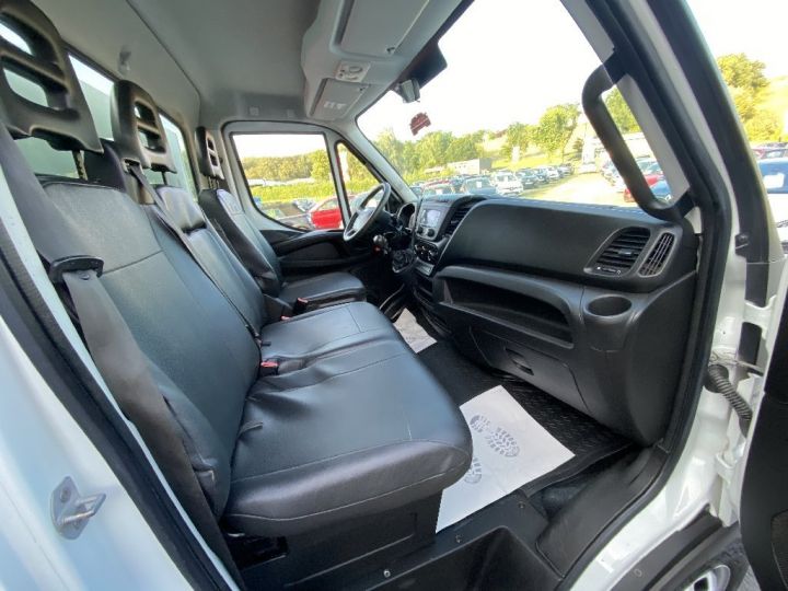 Utilitaire léger Iveco Daily Benne arrière BLUE POWER CHASSIS CABINE BENNE 3.0 150CV 3PLACES BVM6 +79000KM Blanc - 10