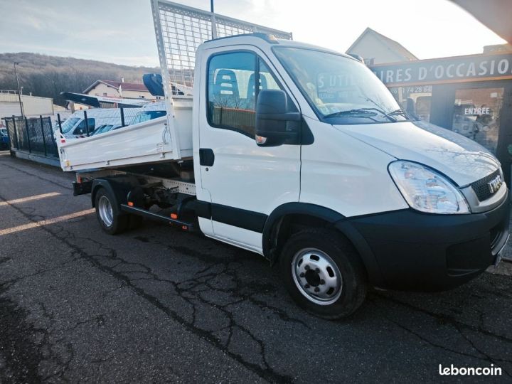 Utilitaire léger Iveco Daily Benne arrière Chassis-Cabine 35c13 benne jpm Blanc - 1