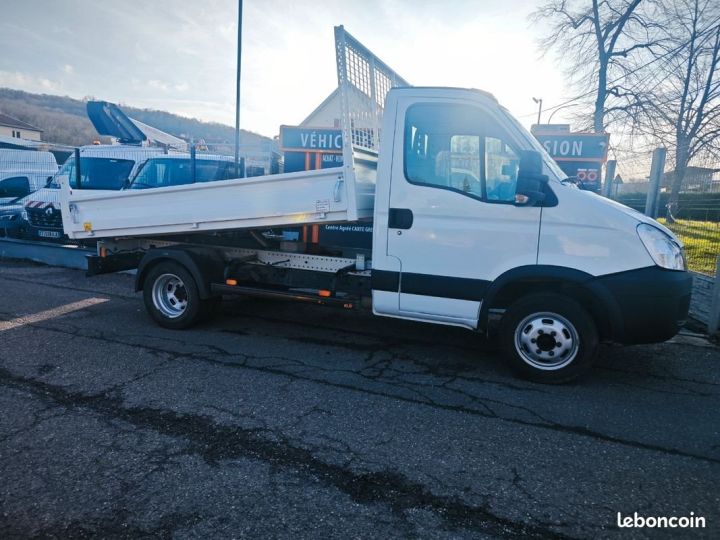 Utilitaire léger Iveco Daily Benne arrière Chassis-Cabine 35c13 benne jpm Blanc - 3