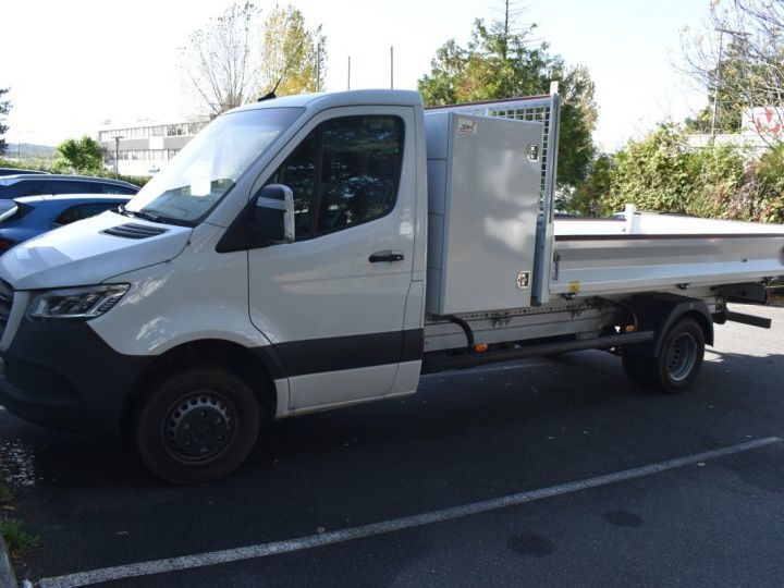 Utilitaire léger Mercedes Sprinter Benne arrière Benne 517 CDI 170 CH BVA Benne Gris - 7