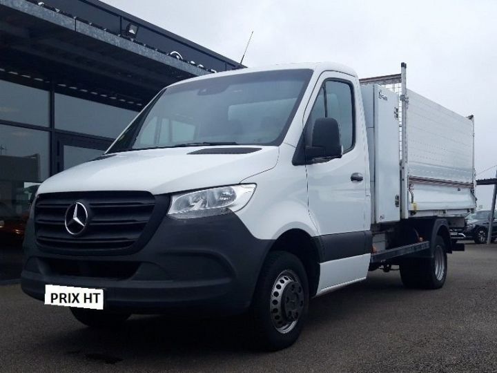 Utilitaire léger Mercedes Sprinter Benne arrière CCB 514 CDI 37 3T5 PROPULSION BENNE PRIX HT Blanc Arctique - 1