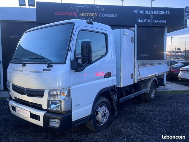 Utilitaire léger Mitsubishi Canter Benne arrière BENNE COFFRE 35C15 150ch Blanc - 1